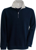 Navy / Grey Heather